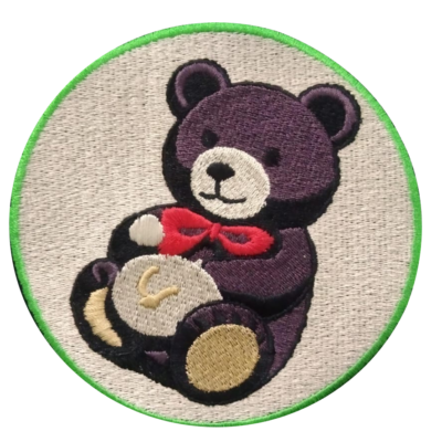 Bear embroidery Patches