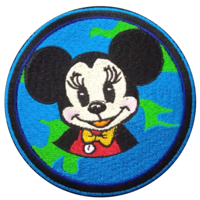 Micky Mouse Embrodiery Patches