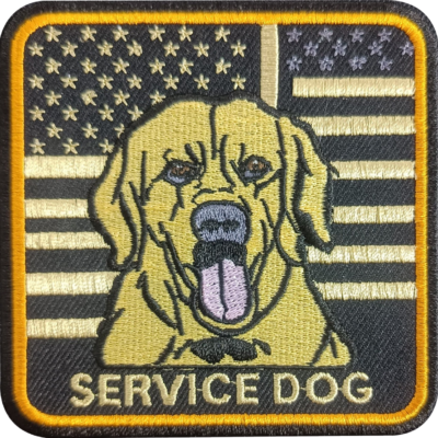 Service Dog embroidery Patches