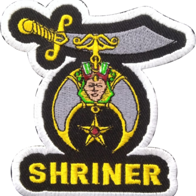 Shriner Embrodiery Patches